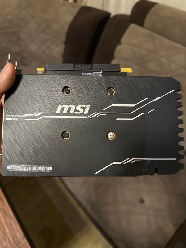 MSI GTX 1660 SUPER 6GB Sotiladi ! MSI GTX 1660 SUPER 6GB Sotiladi !