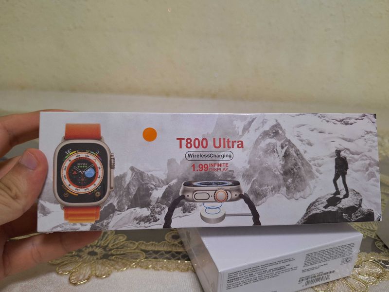 T800 Ultra aqlli soat | Simsiz quvvatlash | 1.99" displey
