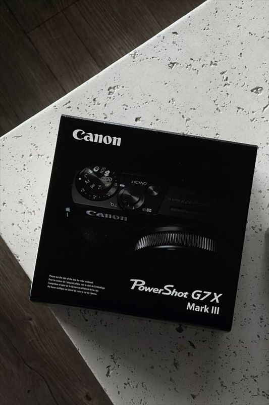 PowerShot Canon G7X Mark 3