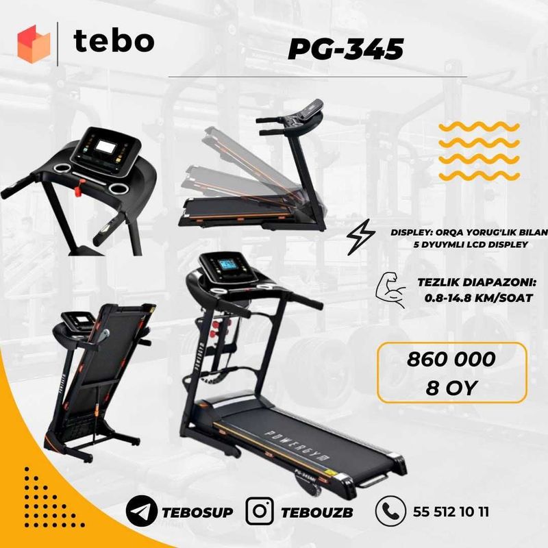 Power Gym mahsulotlari muddatli to'lovga PowerGym PG-345