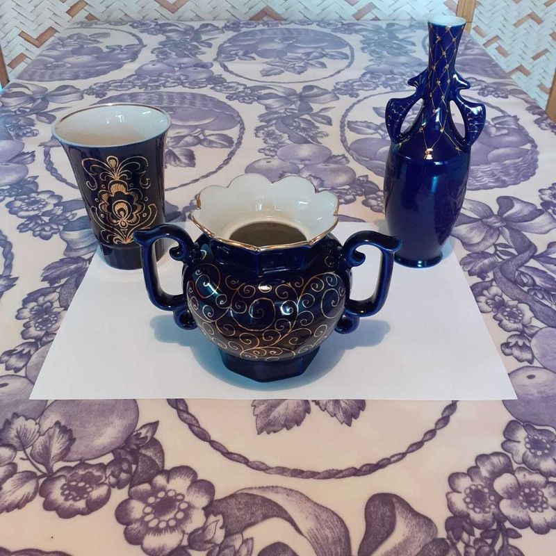 Посуда из керамики .