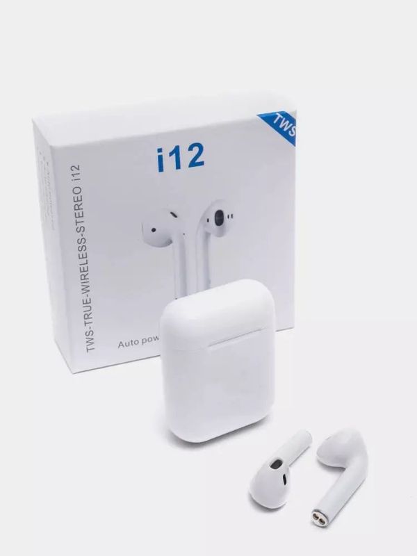 Simsiz quloqchinlar TWS i12 Bluetooth 5.0 Simsiz quloqchinlar TWS i12 Bluetooth 5.0