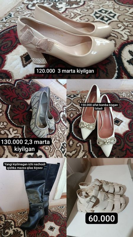 ayollar oyoq kiyimi
