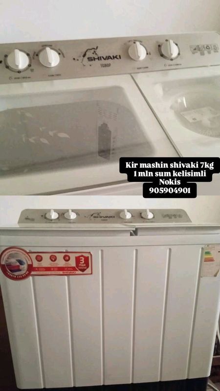 Pol avtomat kir yuvish moshinasi
