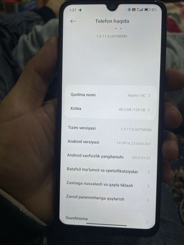 Redmi 14 C сотилади