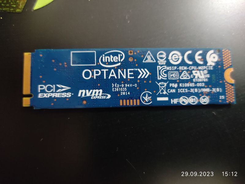 32GB Optane Memory H10 Plus SSD 512GB NVME