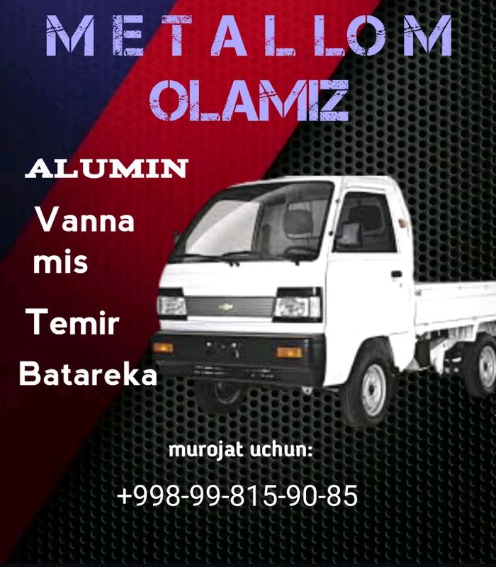 Labo xizmati.Metallom ham olamiz Labo xizmati.Metallom ham olamiz