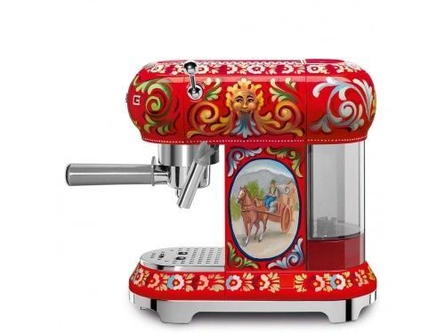 Smeg Кофемашина Dolce & Gabbana ECF01DGEU Smeg Кофемашина Dolce & Gabbana ECF01DGEU