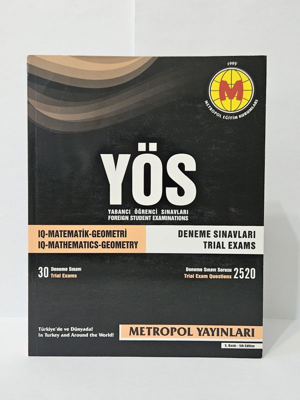 Купите книгу для подготовки к экзамену YOS и поступайте в вузы Турции! Купите книгу для подготовки к экзамену YOS и поступайте в вузы Турции!