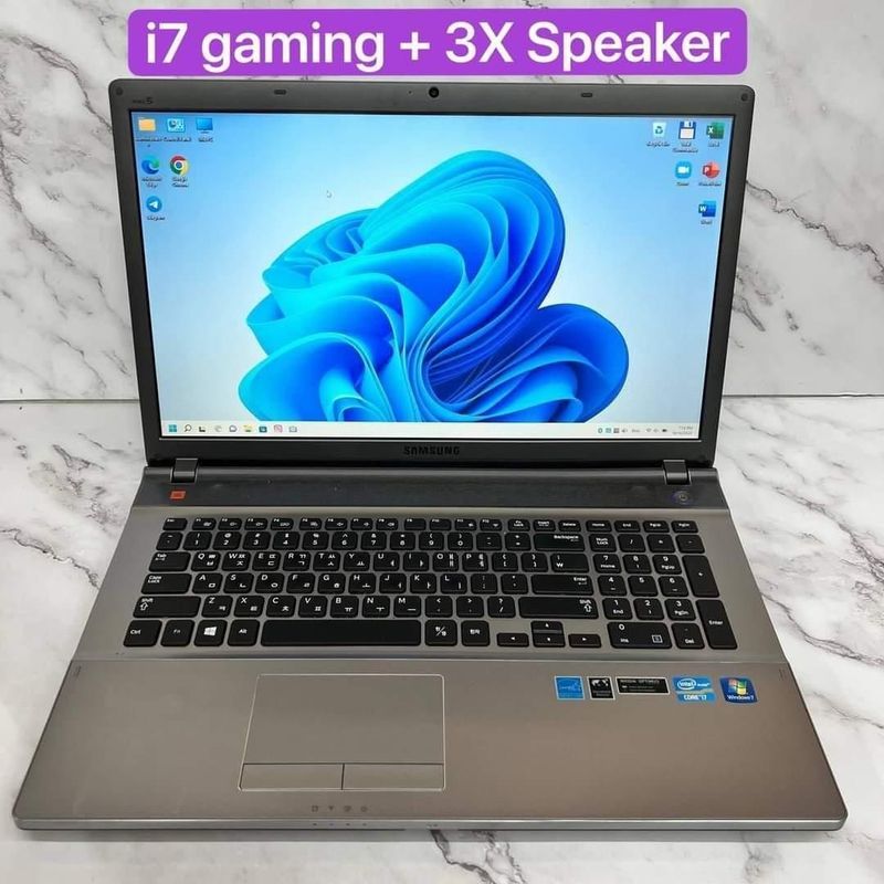 Notebook Samsung I7 gaming Jbl 3x speaker