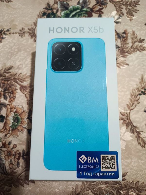 Honor x5b 4/64 rangi Qora yangi telefon Honor x5b 4/64 rangi Qora yangi telefon