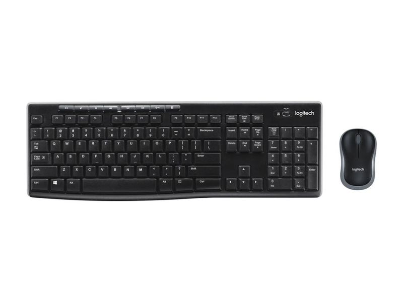 Logitech MK270 wireless keyboard and mouse