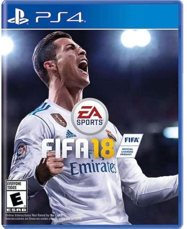 Диск FIFA 18 для PS4 – отличное состояние