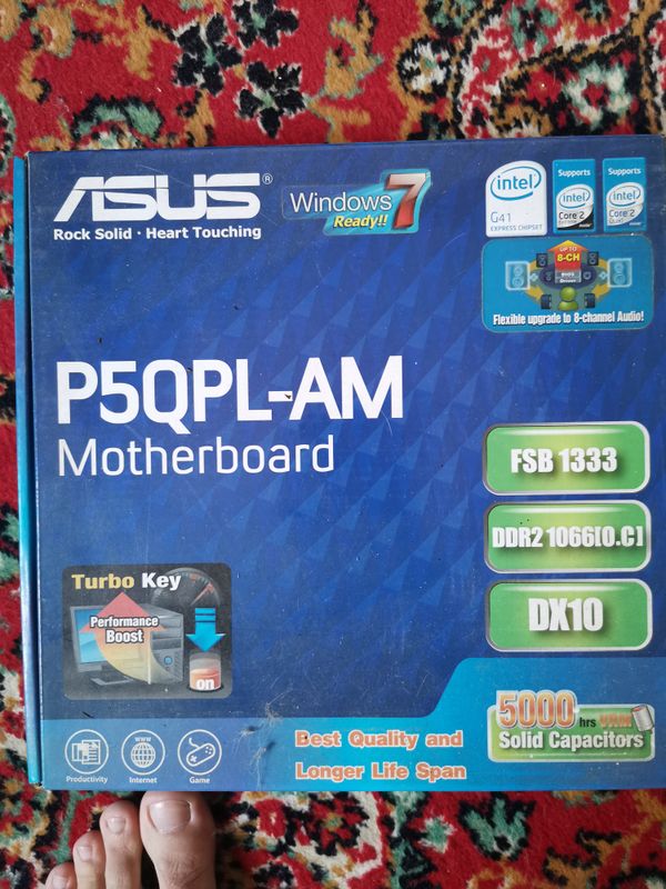 Материнская плата Asus P5QPL-AM Материнская плата Asus P5QPL-AM
