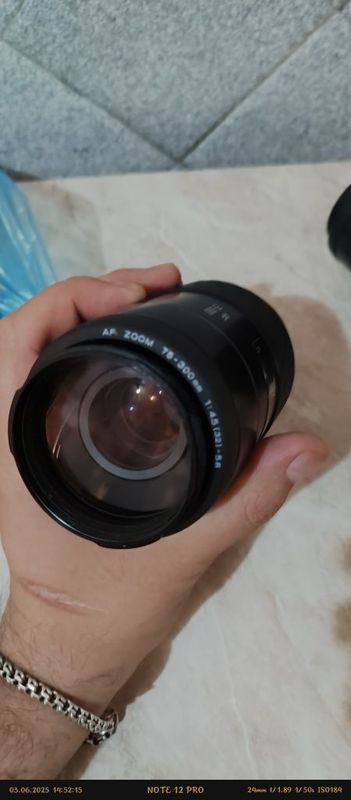 Объектив Minolta sony af zoom 75-300
