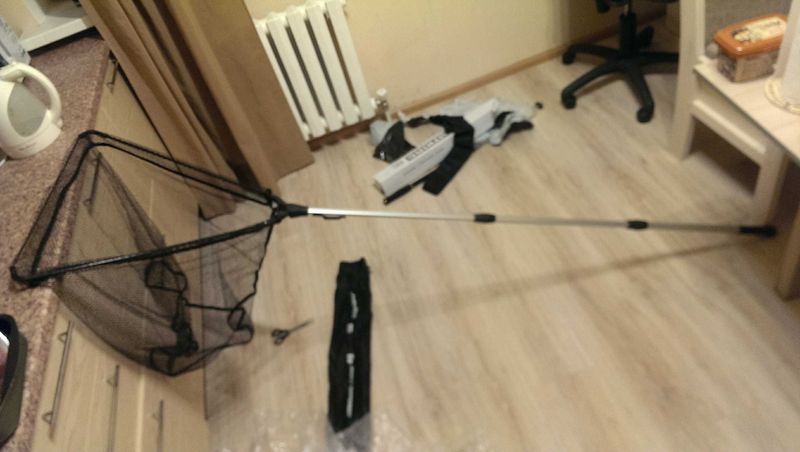 Большой рыболовный сачок для рыбалки Kast King. Телескопический 210 см Большой рыболовный сачок для рыбалки Kast King. Телескопический 210 см