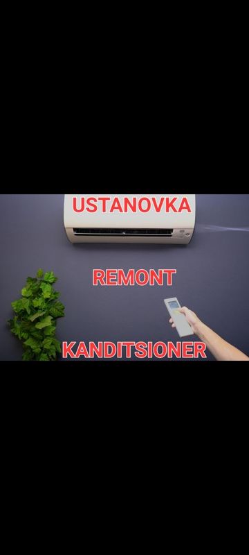 USTANOVKA Kanditsioner USTANOVKA Kanditsioner