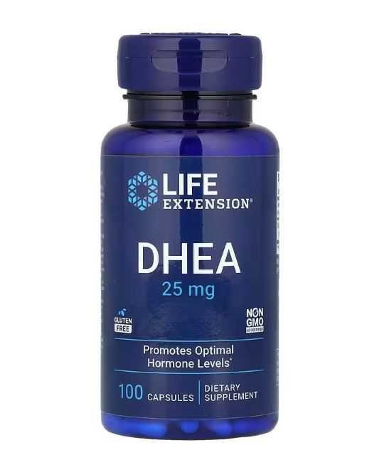 DHEA 25 мг, 100 капсул DHEA 25 мг, 100 капсул