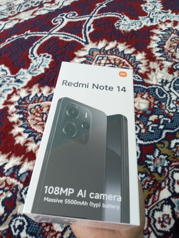 Redmi Note 14 Sotiladi Yangi karobka ochilmagan hali Redmi Note 14 Sotiladi Yangi karobka ochilmagan hali