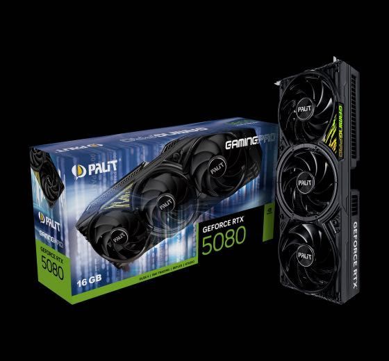 Видеокарта Palit GeForce RTX 5080 GamingPro OC 16GB