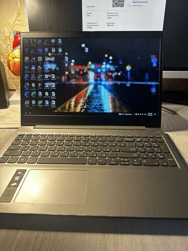 Notebook Lenova Ideapad 3: Core I5 10-pokoleniya