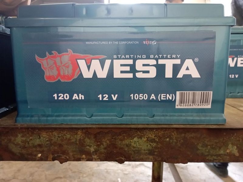 Westa 120 Ah akumlyatorlar