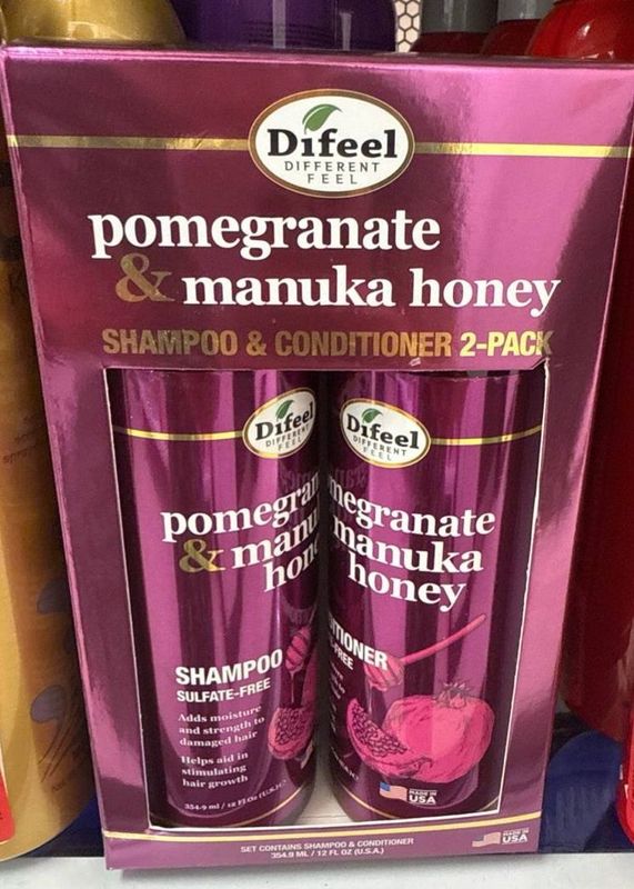 Difeel Pomegranate & Manuka Honey Шампунь и кондиционер Шампунь и кон
