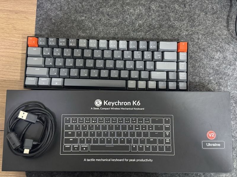 Keychron K6 keyboard Keychron K6 keyboard
