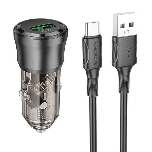 Автомобильное зарядное устройство Borofone BZ23, 18w Автомобильное зарядное устройство Borofone BZ23, 18w