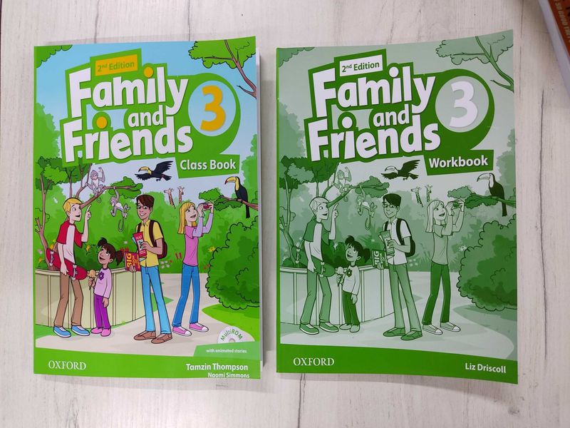 Family and Friends 3 (комплект Class book+Workbook)