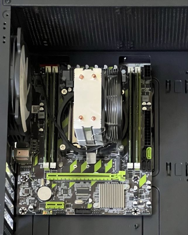 Xeon e5 2670vs 10 yader 20 patok 16gb ozu Cooler