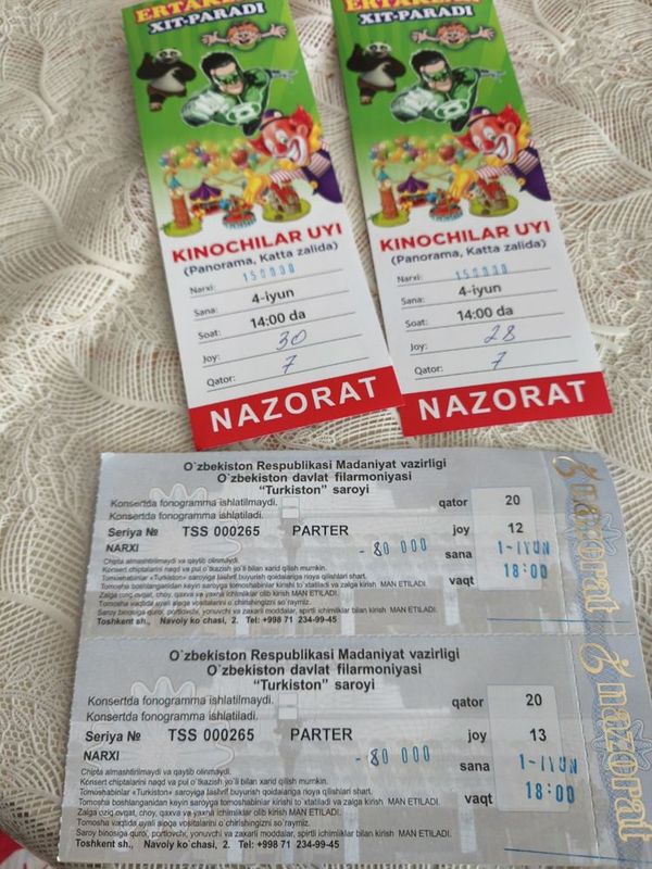 Bilet bolalar uchun Bilet bolalar uchun