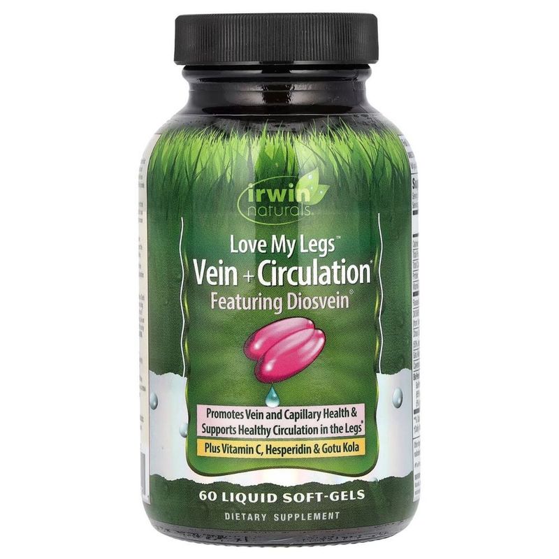 Вены + Кровообращение 60 капсул Irwin Naturals из Америки Вены + Кровообращение 60 капсул Irwin Naturals из Америки