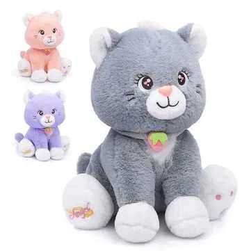 Мягкая игрушка Кошка Лина с клубникой — 30 см Мягкая игрушка Кошка Лина с клубникой — 30 см