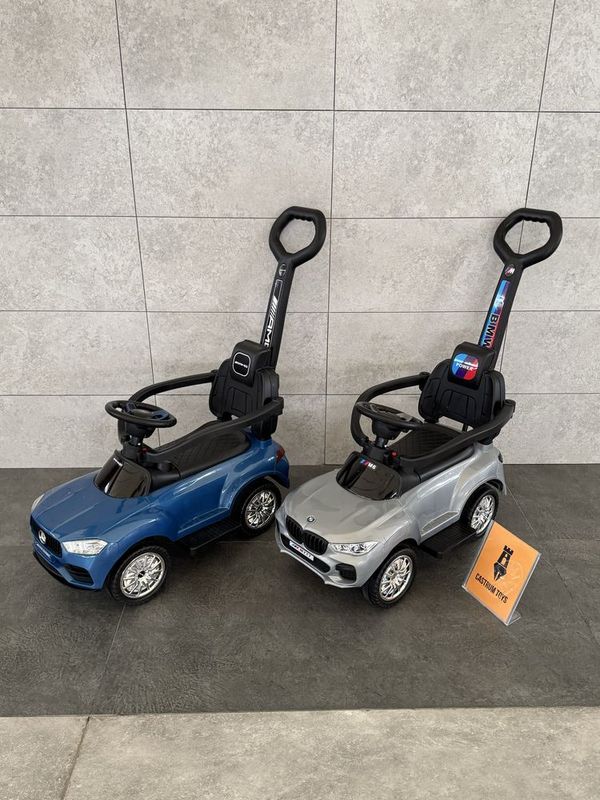 Машина каталка детская с ручкой толокар BMW & Mers (1.5-4 лет) Машина каталка детская с ручкой толокар BMW & Mers (1.5-4 лет)