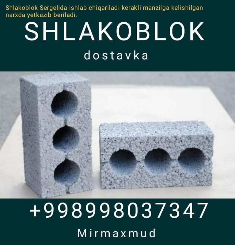 Shlakablok DOSTAVKA