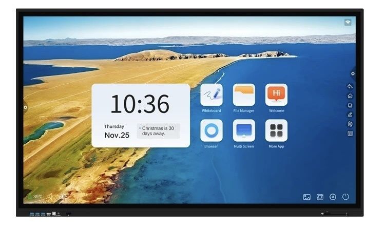 Интерактивная сенсорная панель 65" Android 11, 12, 13, 14