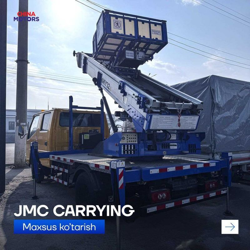 JMC avto lift 32 m natarusga tayyor
