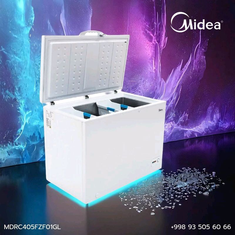 Морозильник Midea MDRC405FZF01GL