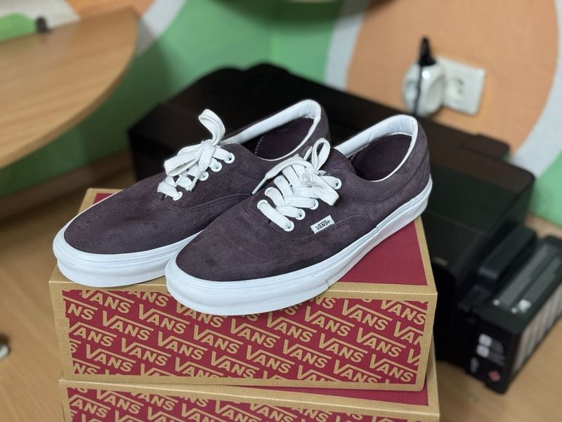 Мужские кроссовки Vans Era (Pig Suede Wine Tasting) 10.5US/ 44eu/ 28см Мужские кроссовки Vans Era (Pig Suede Wine Tasting) 10.5US/ 44eu/ 28см