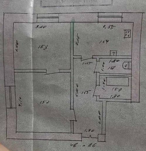 Лабзак срочно Высокопотолочка 2х ком 10 школя рядом закрытый даор