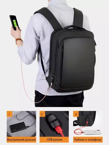 Smart USB ryukzak–zamonaviylar uchun ideal tanlov Smart USB ryukzak–zamonaviylar uchun ideal tanlov