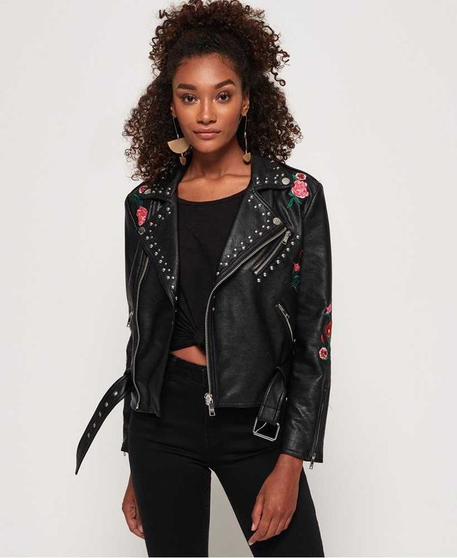 Куртка женская Superdry Georgia Studded Biker Jacket! Новая с бирками! Куртка женская Superdry Georgia Studded Biker Jacket! Новая с бирками!