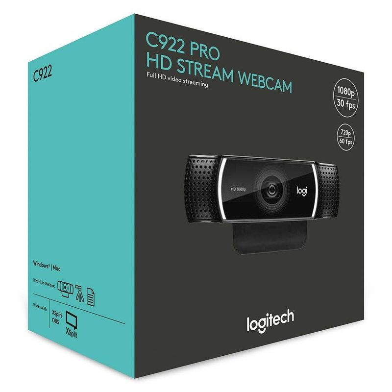 Logitech c922 Pro HD stream webcam