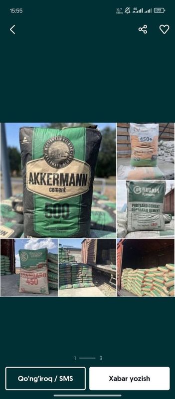 Sement Cement Sementlar 500 sum Sement Cement Sementlar 500 sum