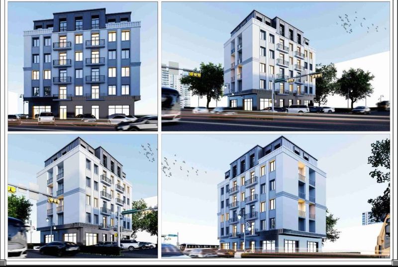 Продаётся участок под коммерцию 3 сотки разрешение 6 этаж