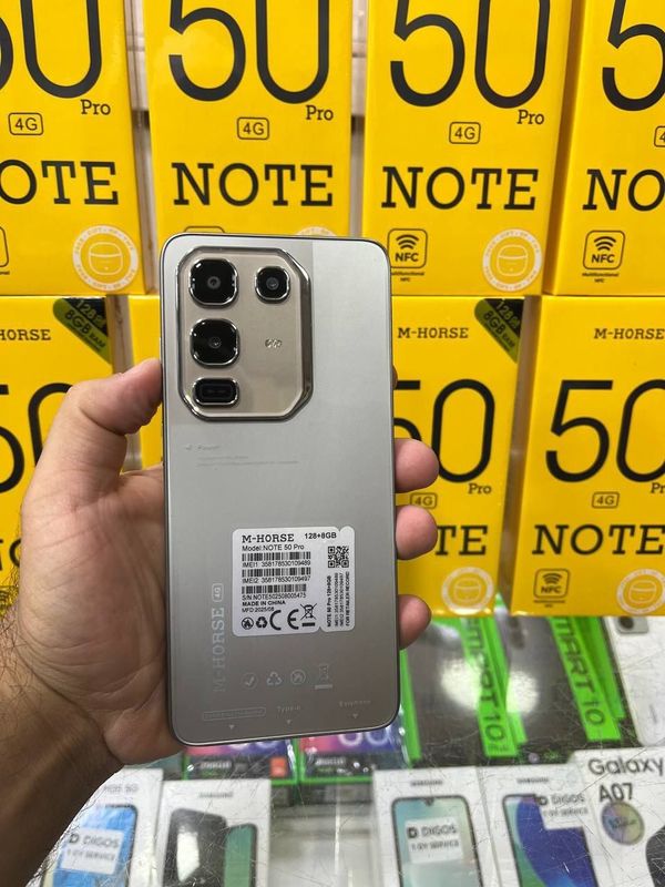 M Horse Note 50 pro dastafka tekin