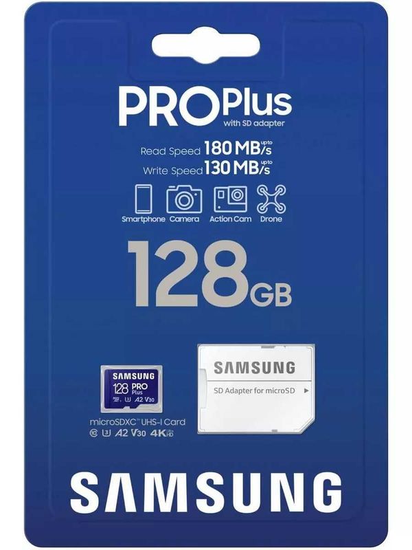 Samsung pro plus 128gb