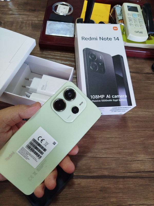 Redmi note 14 hali yangi 1-oy buldi olinganiga