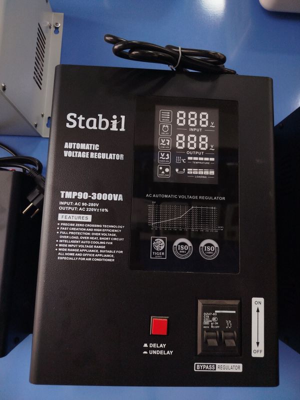 Stabilizator Stabil 3kva Kir yuvish mashinasi uchun Stabilizator Stabil 3kva Kir yuvish mashinasi uchun